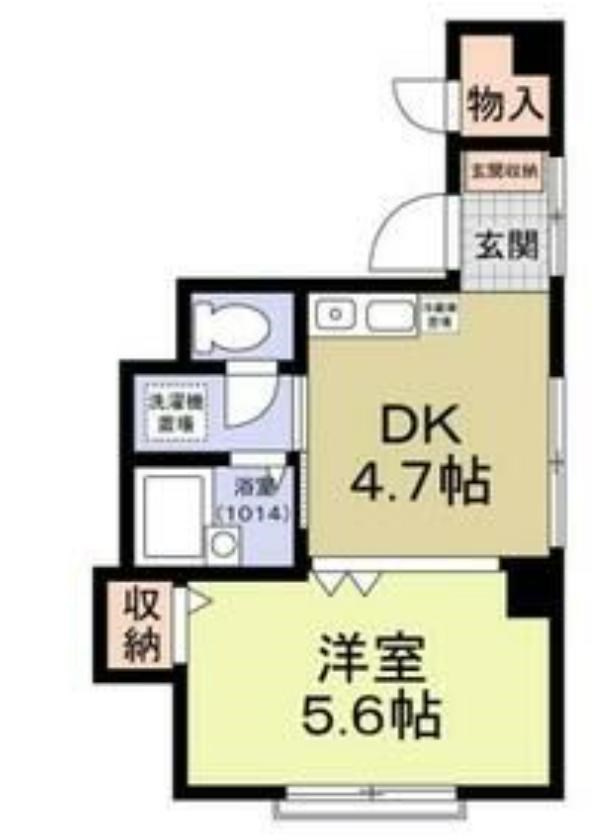 イースト西代の間取り