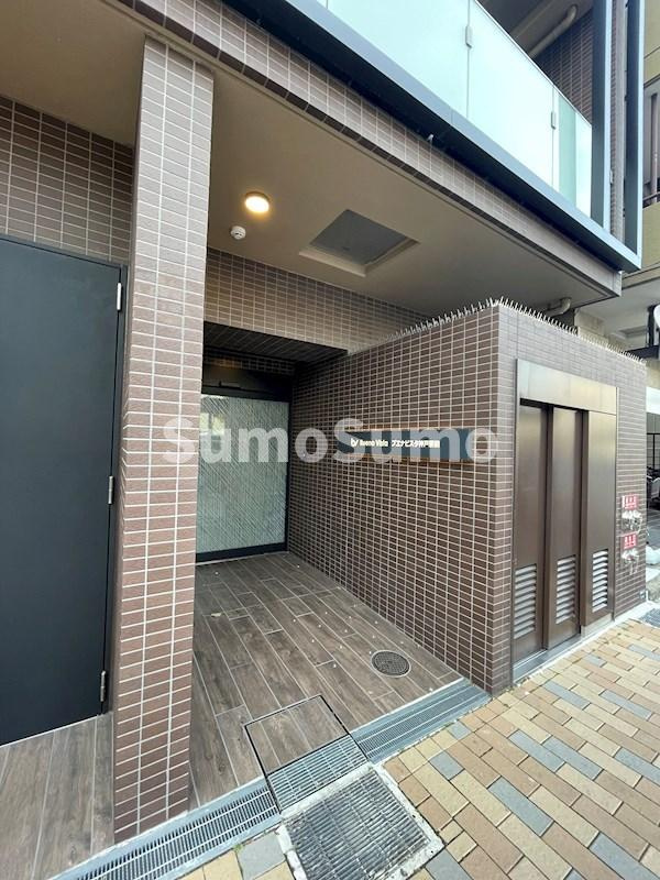 ブエナビスタ神戸駅前のエントランス|毎日通るエントランスはこのようになっています