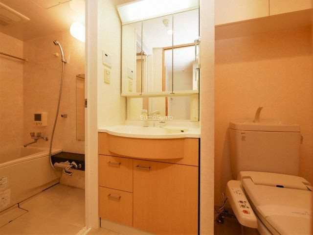 CITY SPIRE難波WESTの洗面所