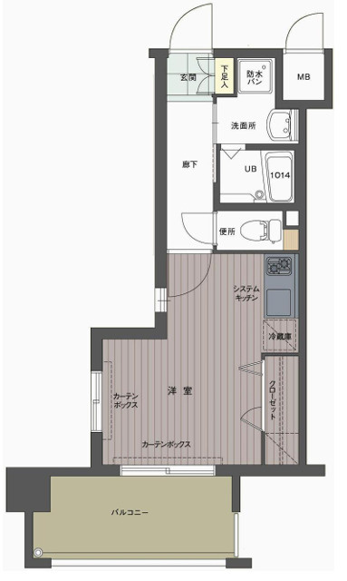 レジデンシャルヒルズ博多東の間取り