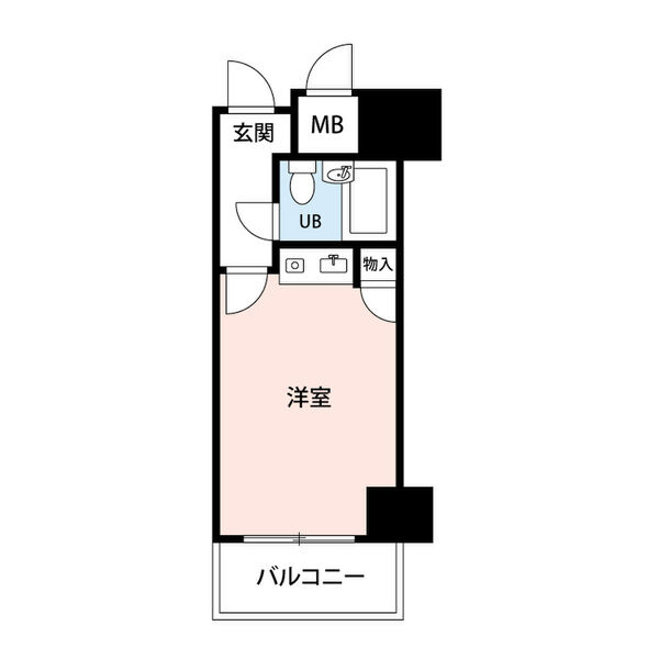 ダイアパレス塚本Ⅱ番館の間取り