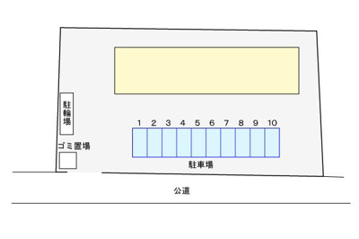 【区画図】 | カームヒルズK