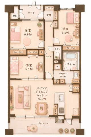 ライオンズガーデン枚方藤阪の間取り|間取り図はいかがですか？ご希望を叶える間取りですか？リビングの広さは？水回りの位置は？カウンターキッチン？など色々な情報が集約されています。弊社ではリフォームなどのご相談も承っております。