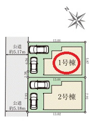 【区画図】 | Terrechez交野市松塚２期 | 区画図