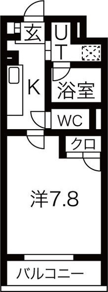 シティライフ今池北の間取り