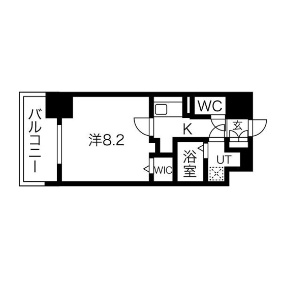 【間取り】 | エスグランデ難波グランツ