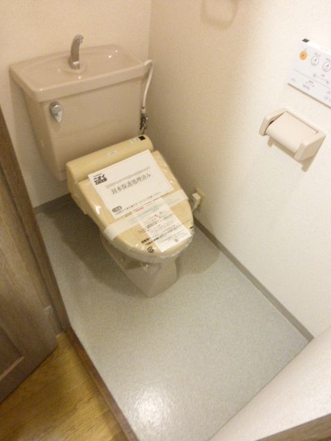 ラポール三田のトイレ