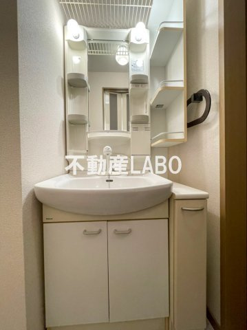 アメニティー東住吉の洗面所
