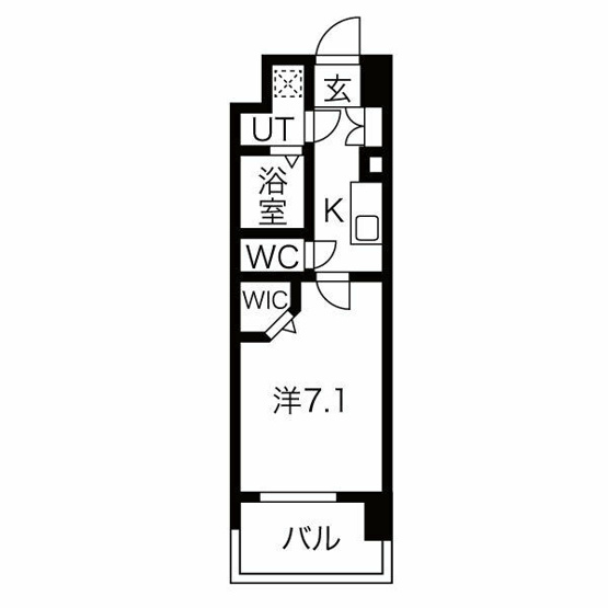 【間取り】 | ミラージュパレス難波幸町