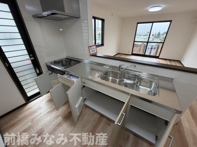 【中古】前橋市鳥取町　３LDK＋Sのキッチン|お料理しやすいキッチンです