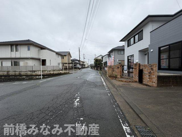 【中古】前橋市鳥取町　３LDK＋Sの前面道路含む現地写真|前面道路含む現地写真です