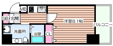 【間取り】 | MSR梅田EAST