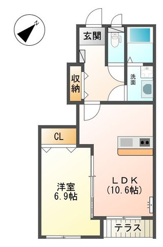 アルページュの間取り|間取図