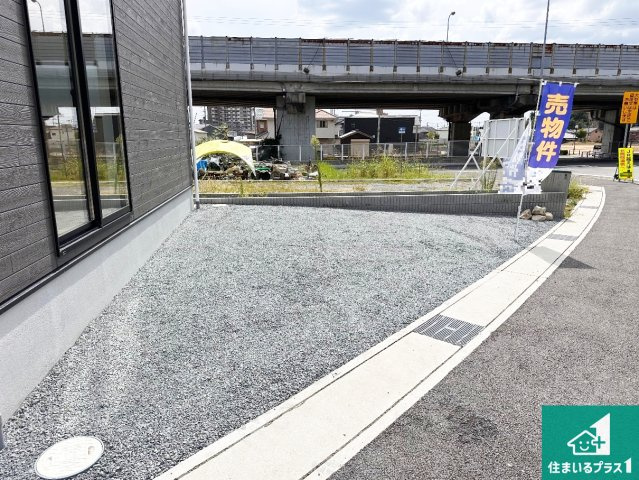 姫路市苫編　第2期　新築一戸建ての駐車場|駐車スペース！散水栓があるので、こまめに愛車を洗えます！