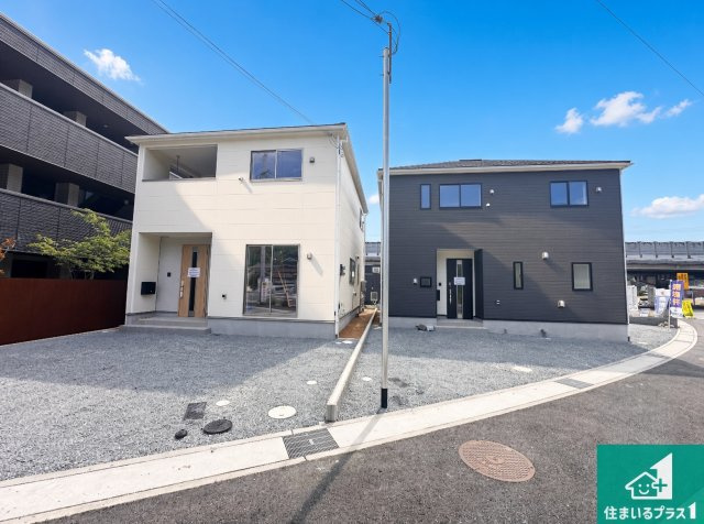 姫路市苫編　第2期　新築一戸建ての外観|お客様に長く安心して住んでいだだける事にこだわった家づくり！住んでからのアフターサービスにもしっかりと取り組んでいます！