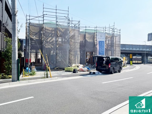 姫路市苫編　第2期　新築一戸建ての外観|現在建築中！落ち着いた街並みで新生活を始めることが出来そう！周辺の物件も併せてご紹介させて頂きます！