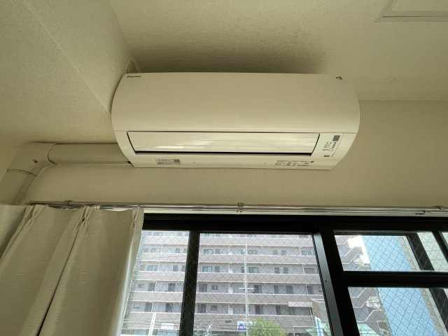 ケイズキューブの設備|エアコン１台付きです