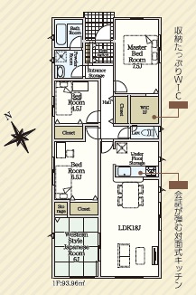 安城市東端町第3　新築分譲住宅　全2棟　1号棟