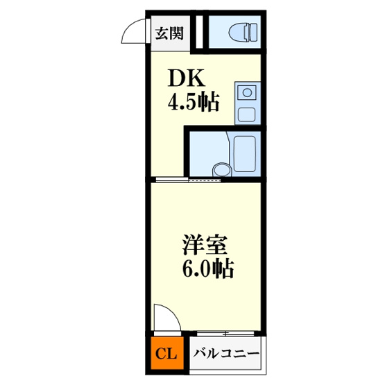 【間取り】 | ボアミリッチI