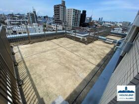 ◆プラウド川名駒方◆ペット可＆3LDK南西角住戸！のバルコニー|最上階のルーフバルコニーです。
ガーデニングやカフェタイムなども楽しめそう♪