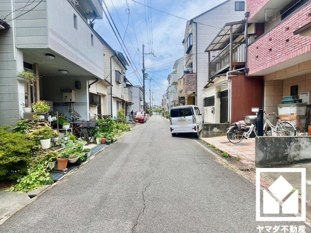 宇治市小倉町南堀池の前面道路含む現地写真