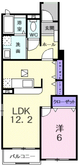 セレーノパラッツオの間取り