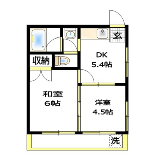 綾瀬市寺尾台２丁目のアパート