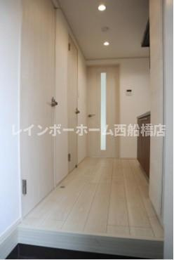 湊町ウッドヴィレッジの玄関