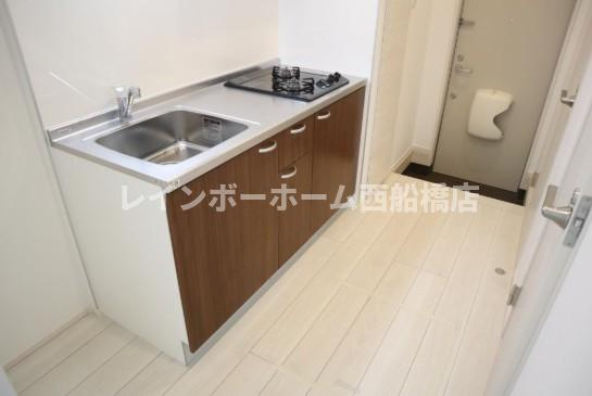 湊町ウッドヴィレッジのキッチン