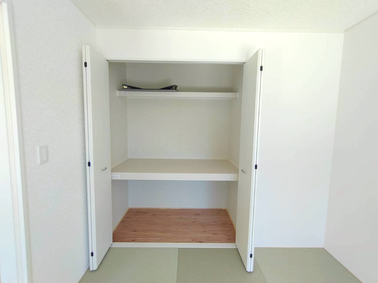 柳川市弥四郎町の新築一戸建の収納