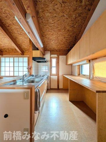 【中古】玉村町下新田　２LDK＋Sのキッチン|キッチンでお料理をお楽しみください