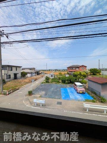 【中古】玉村町下新田　２LDK＋Sのバルコニー|広々としたバルコニーです