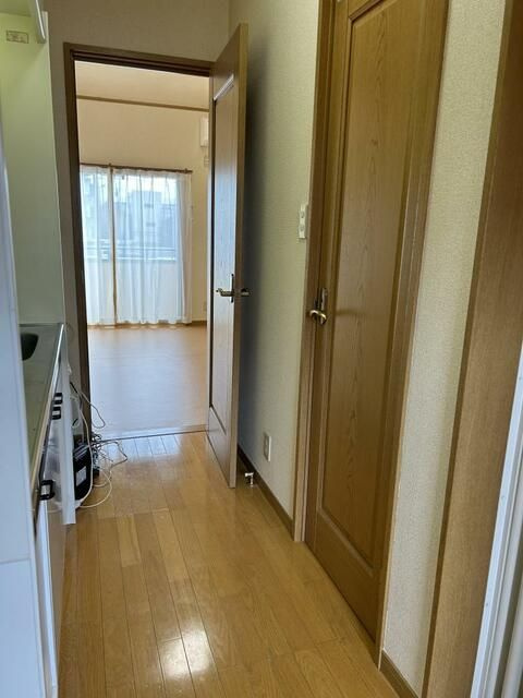 田川ハイツ３の玄関