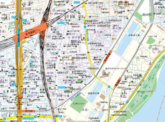 【地図】 | S-RESIDENCE新大阪駅前