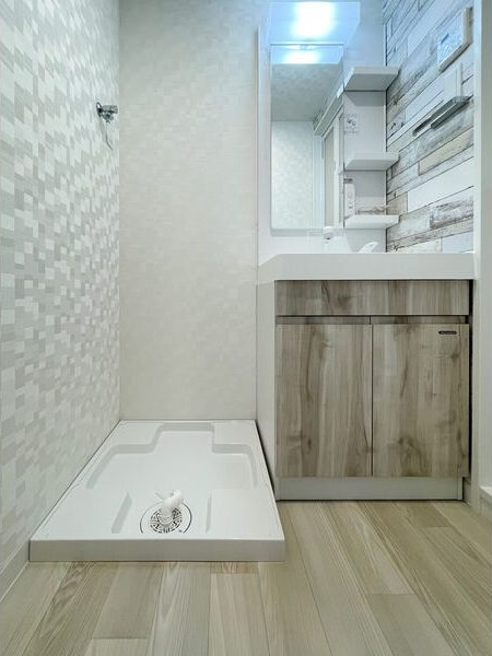 S-RESIDENCE金山altano(アルターノ)の洗面所