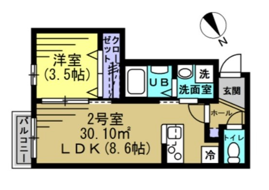 KH馬込沢の間取り