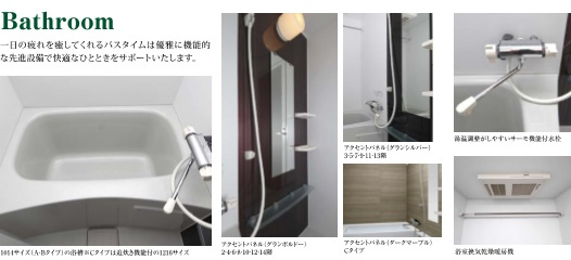 スパシエヴァロル品川荏原の浴室