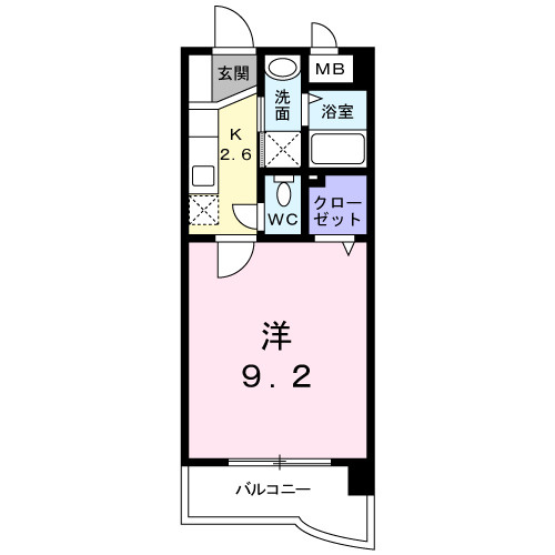 グレイス筒井の間取り
