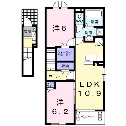 ＰＡＲＫＳＩＤＥ　ＣＯＵＲＴⅣの間取り