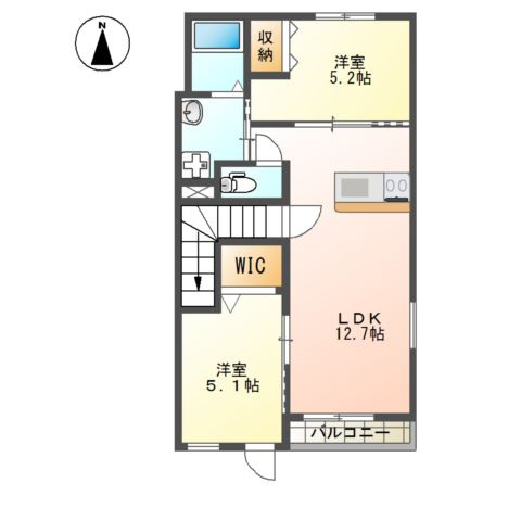 グリーンヒル本城の間取り