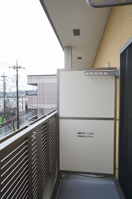 エンドレスハイムのバルコニー