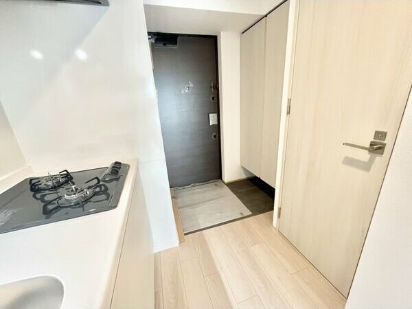 S-RESIDENCE上前津Southの玄関|収納もある玄関です