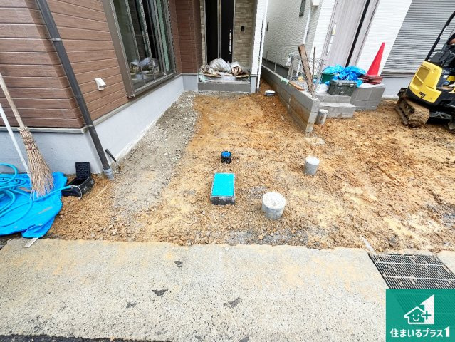 草津市東矢倉　第2期　新築一戸建ての駐車場|駐車スペース！散水栓があるので、こまめに愛車を洗えます！