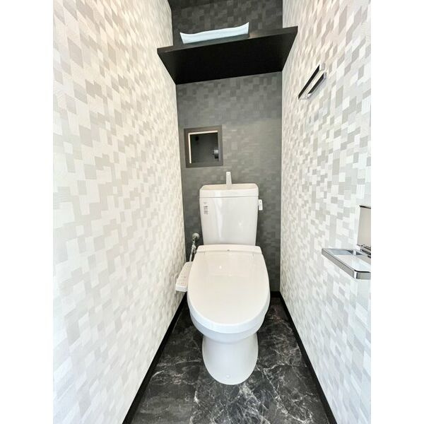 S-RESIDENCE上前津Southのトイレ|ゆったりとした空間のトイレです