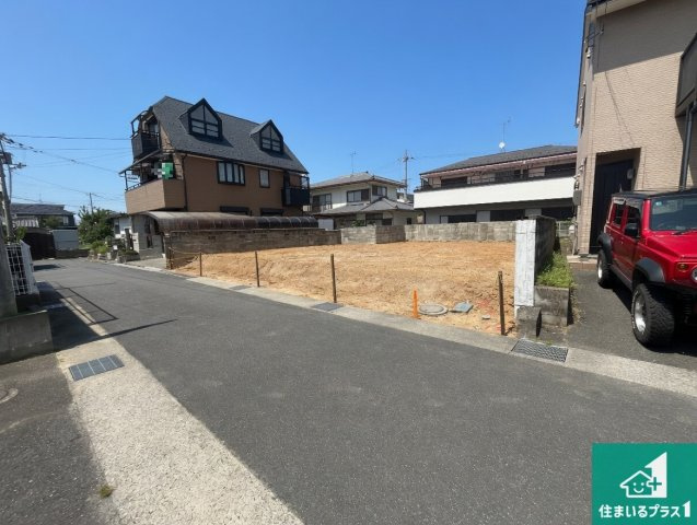 草津市東矢倉　第2期　新築一戸建ての外観|周辺は落ち着いた街並みの住宅地！子育てがしやすい住環境です！まだ未完成ですが、現地でしかわからない事もございます。是非一度ご覧ください。