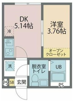 カインドネス柳沢中央の間取り