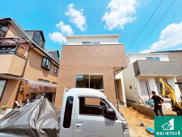 草津市東矢倉　第2期　新築一戸建ての外観|お客様に長く安心して住んでいだだける事にこだわった家づくり！住んでからのアフターサービスにもしっかりと取り組んでいます！