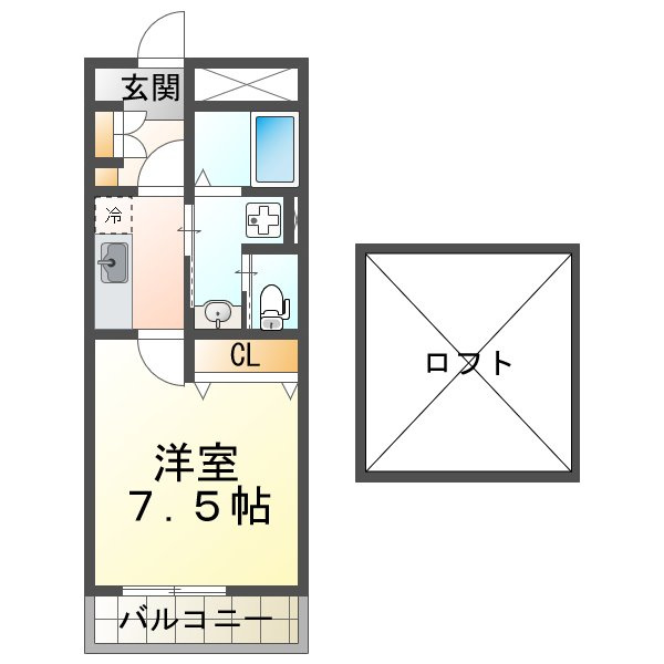 ワコーレヴィアーノ城が山の間取り