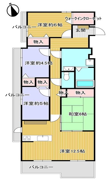 ハイツ東加古川　　JR「東加古川駅」徒歩10分の間取り