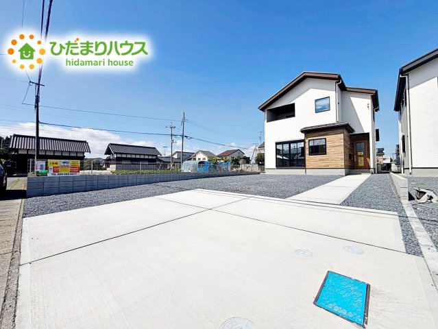【駐車場】 | ひたちなか市高場1期　新築戸建　1号棟 | マイホームなら駐車場代がかかりません。しかも、自宅の駐車場で洗車が出来ます！今までコイン洗車に行っていた手間も省けて、節約にも繋がります(^^♪